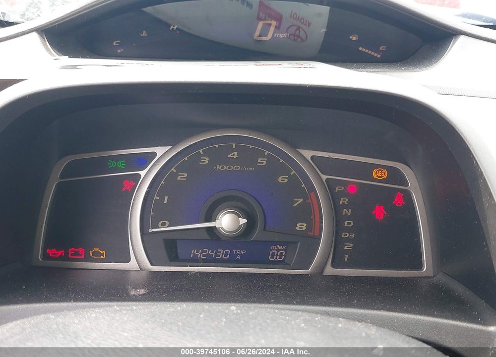2006 HONDA CIVIC LX VIN: 1HGFA16576L138319