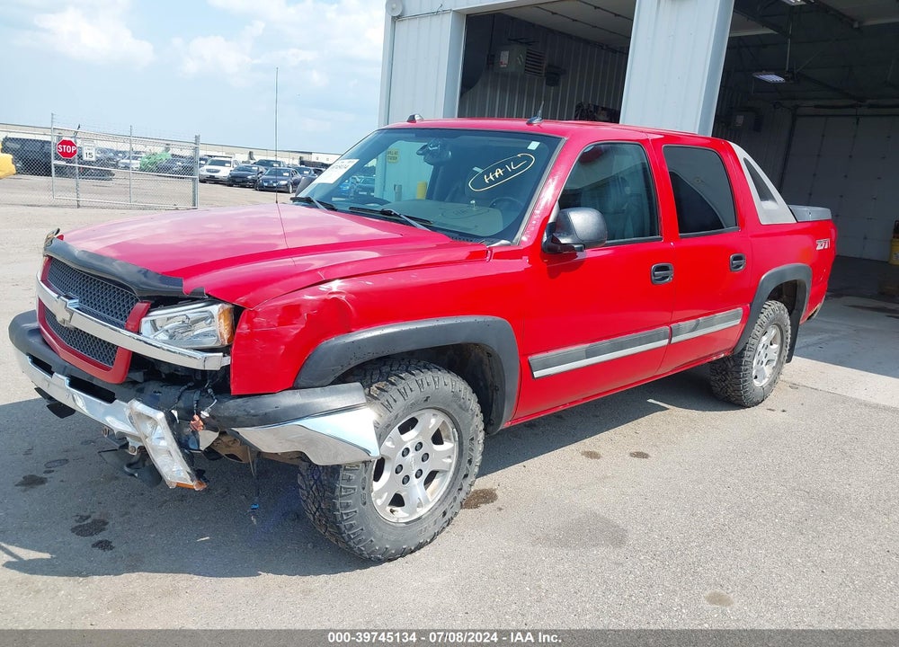 2005 CHEVROLET AVALANCHE 1500 Z71 VIN: 3GNEK12Z05G175196