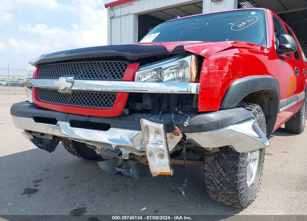 2005 CHEVROLET AVALANCHE 1500 Z71 VIN: 3GNEK12Z05G175196
