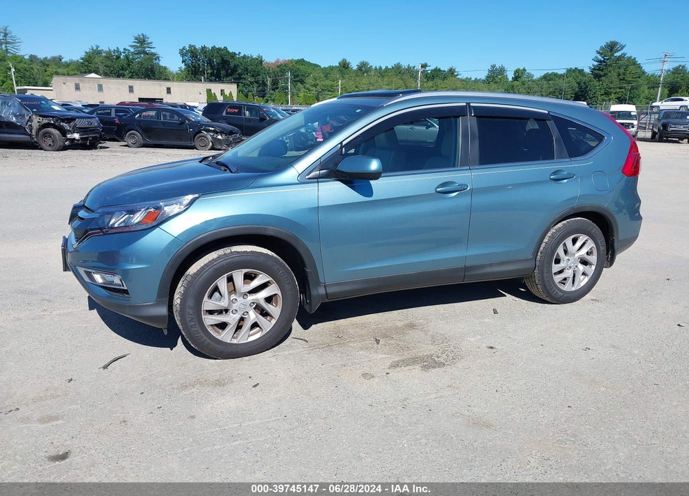2015 HONDA CR-V EX-L VIN: 2HKRM3H72FH516760