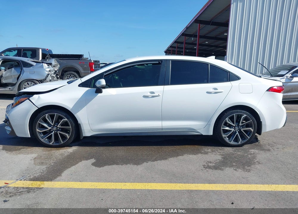 2021 TOYOTA COROLLA SE VIN: JTDS4MCE1MJ062809