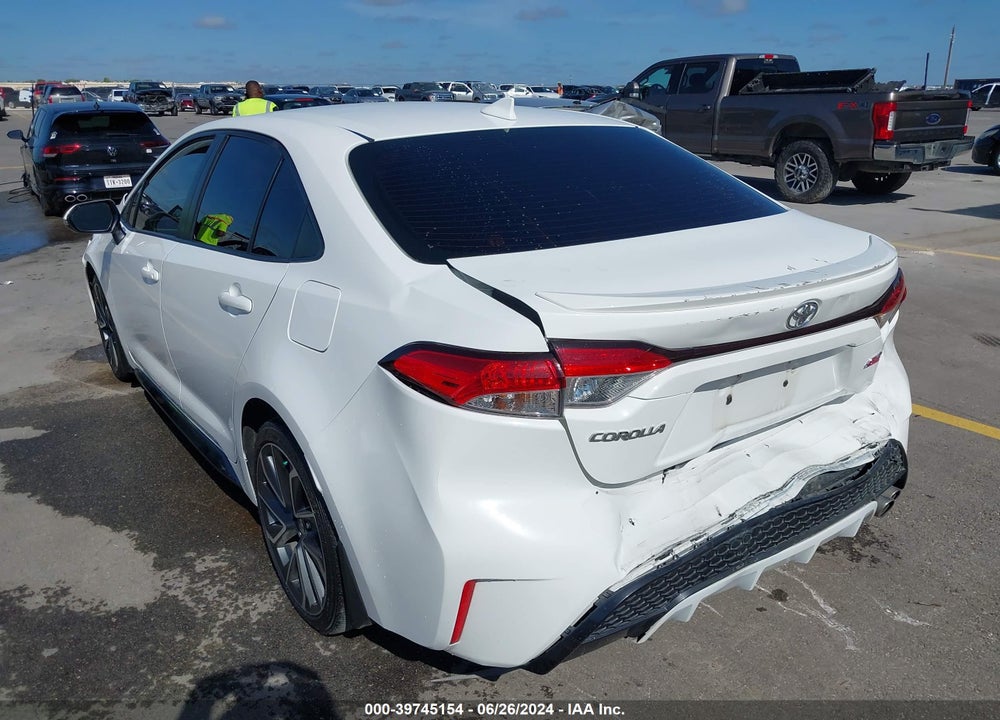 2021 TOYOTA COROLLA SE VIN: JTDS4MCE1MJ062809