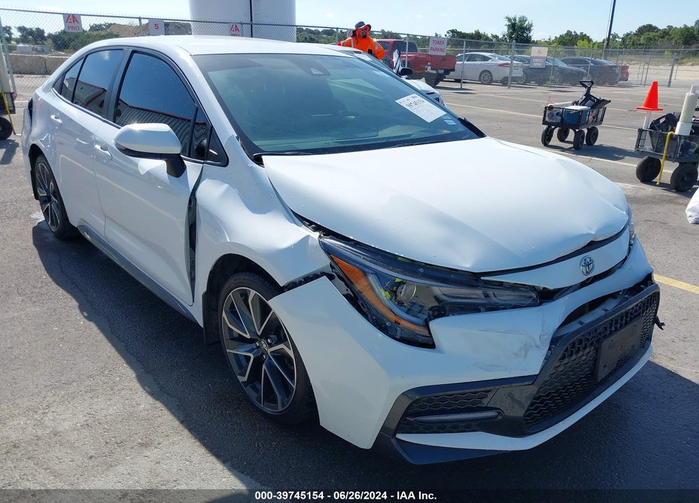 2021 TOYOTA COROLLA SE VIN: JTDS4MCE1MJ062809