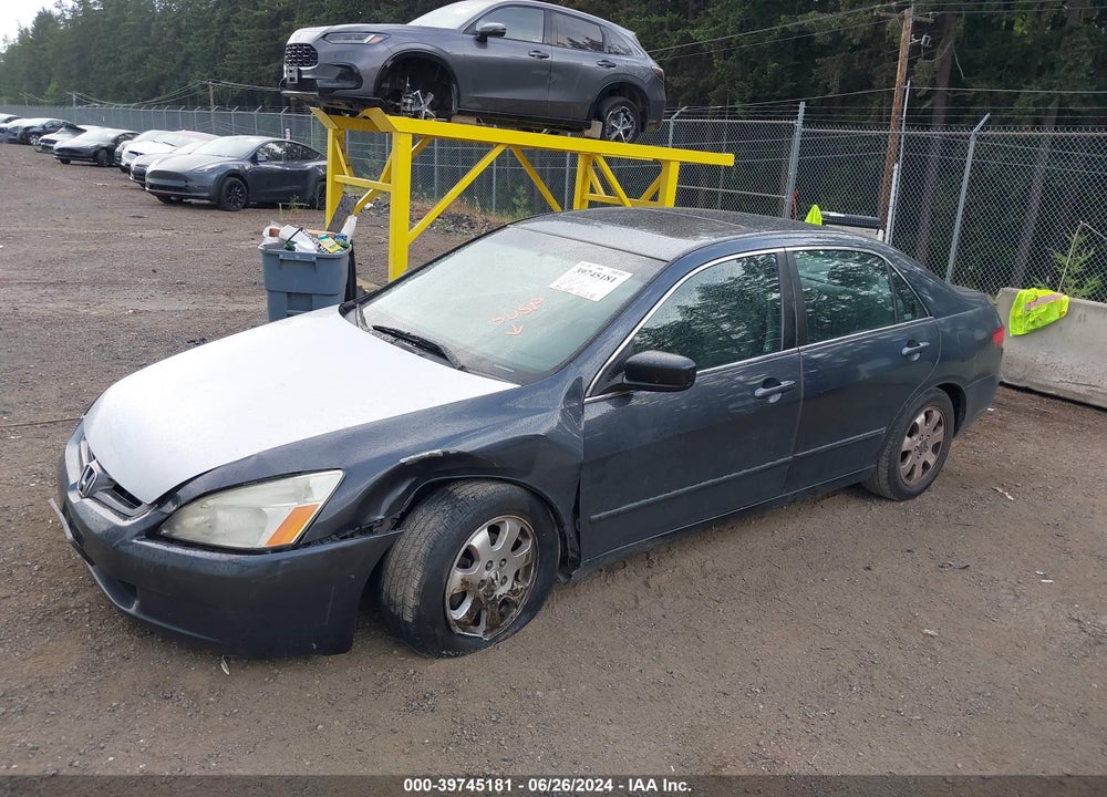 2005 HONDA ACCORD 2.4 EX VIN: 1HGCM56775A085456