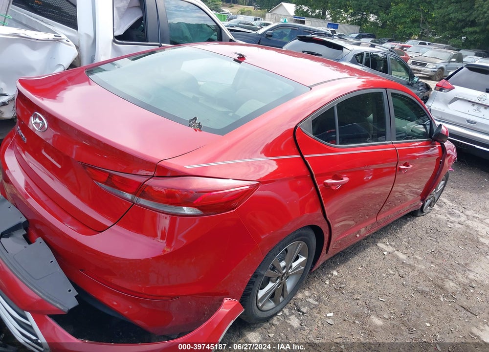 2017 HYUNDAI ELANTRA SE VIN: KMHD84LF3HU191396