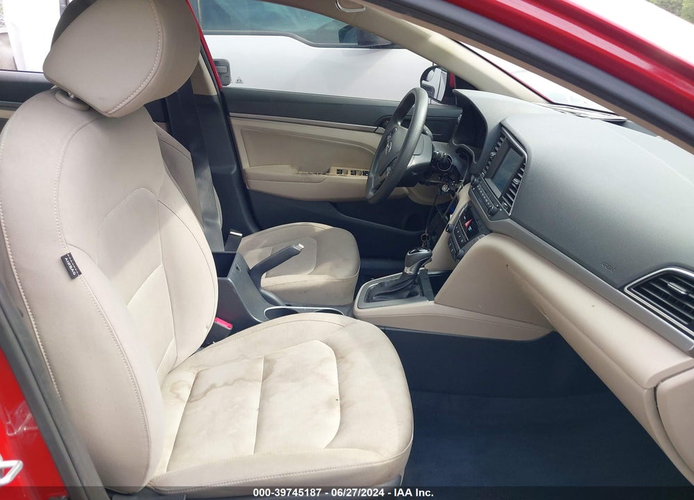 2017 HYUNDAI ELANTRA SE VIN: KMHD84LF3HU191396