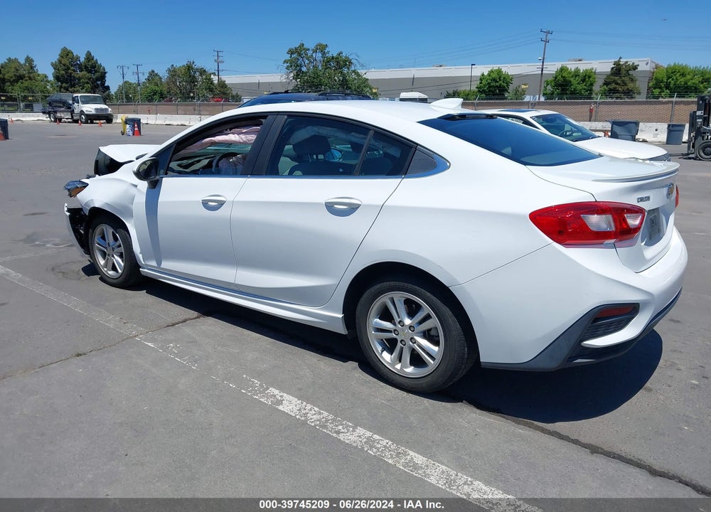 2016 CHEVROLET CRUZE LT MANUAL VIN: 1G1BD5SM1G7274828