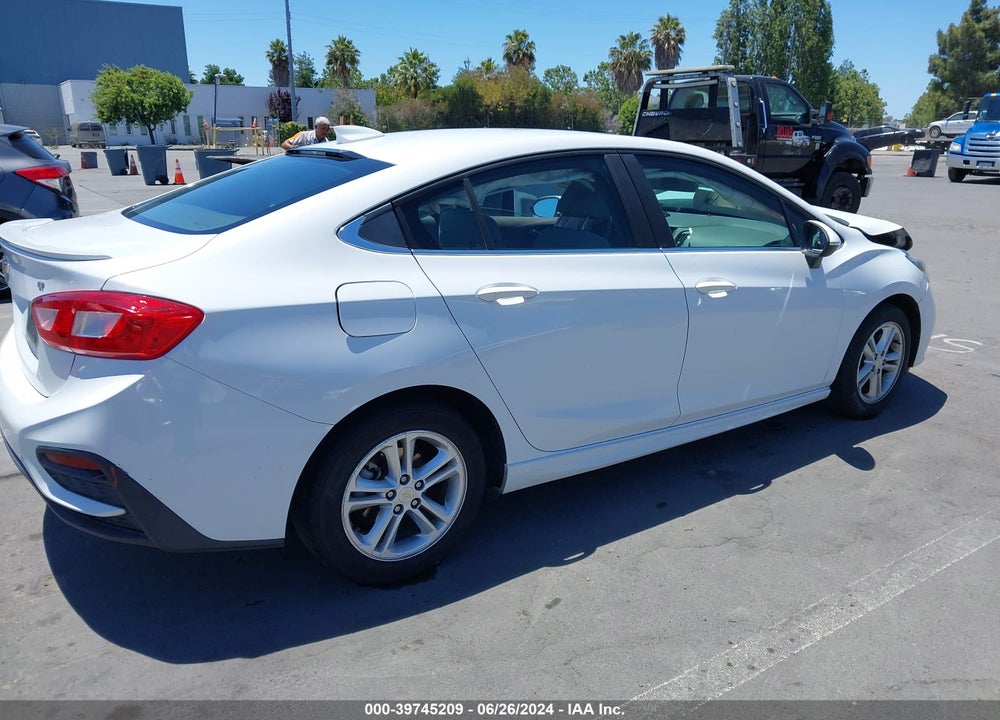 2016 CHEVROLET CRUZE LT MANUAL VIN: 1G1BD5SM1G7274828