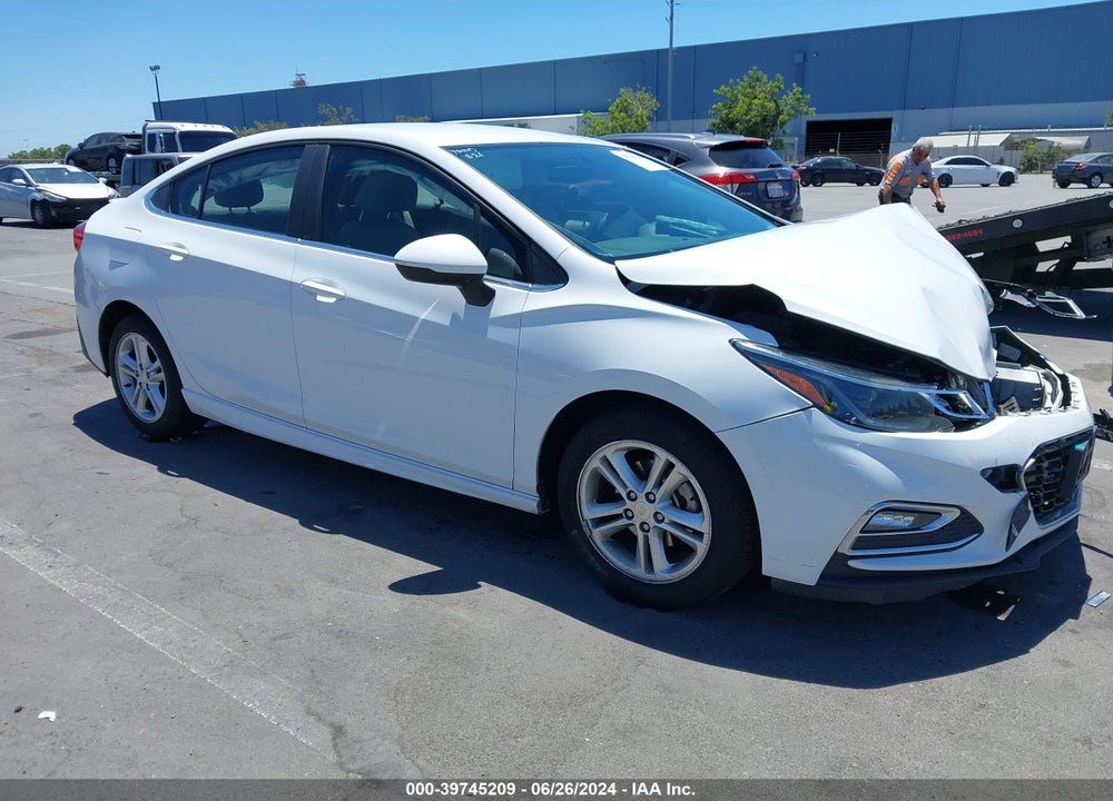 2016 CHEVROLET CRUZE LT MANUAL VIN: 1G1BD5SM1G7274828