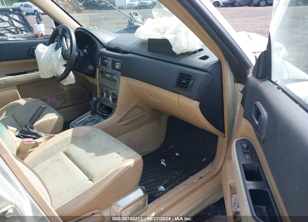 2005 SUBARU FORESTER 2.5X VIN: JF1SG63615H752425