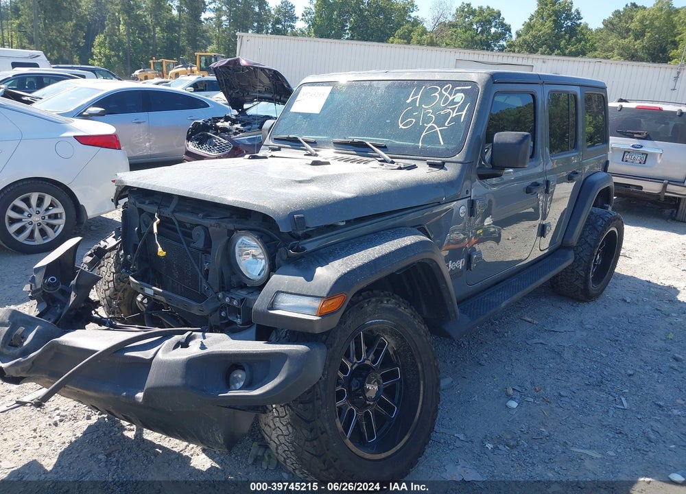 2021 JEEP WRANGLER UNLIMITED SPORT S 4X4 VIN: 1C4HJXDG8MW524385