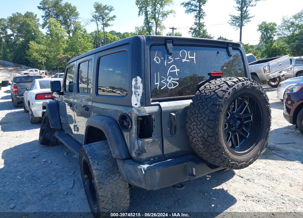 2021 JEEP WRANGLER UNLIMITED SPORT S 4X4 VIN: 1C4HJXDG8MW524385