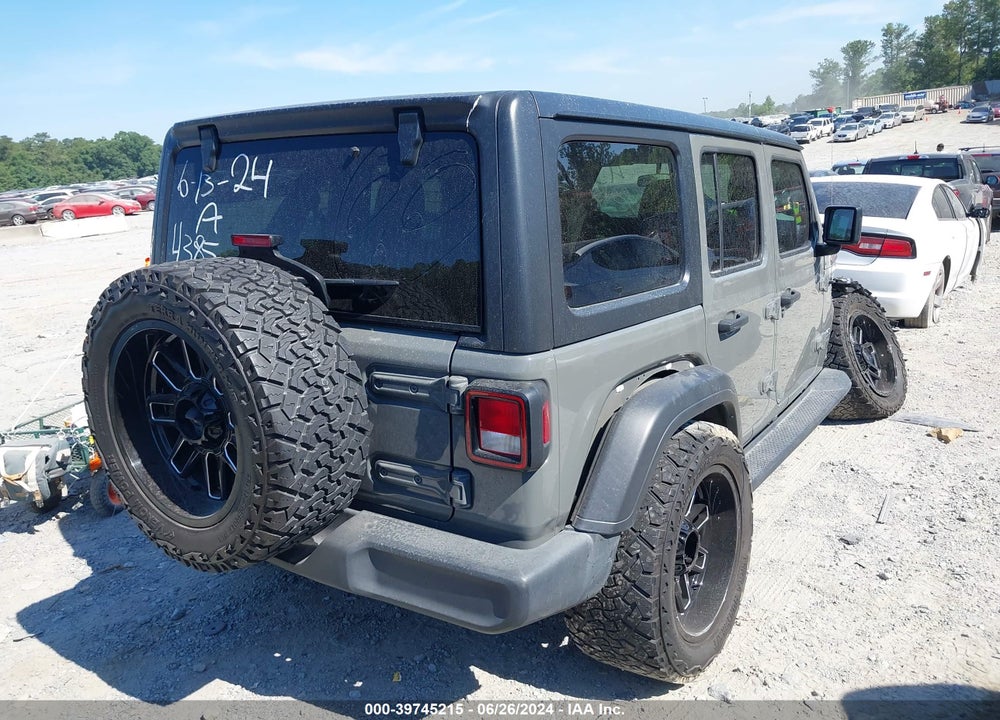 2021 JEEP WRANGLER UNLIMITED SPORT S 4X4 VIN: 1C4HJXDG8MW524385