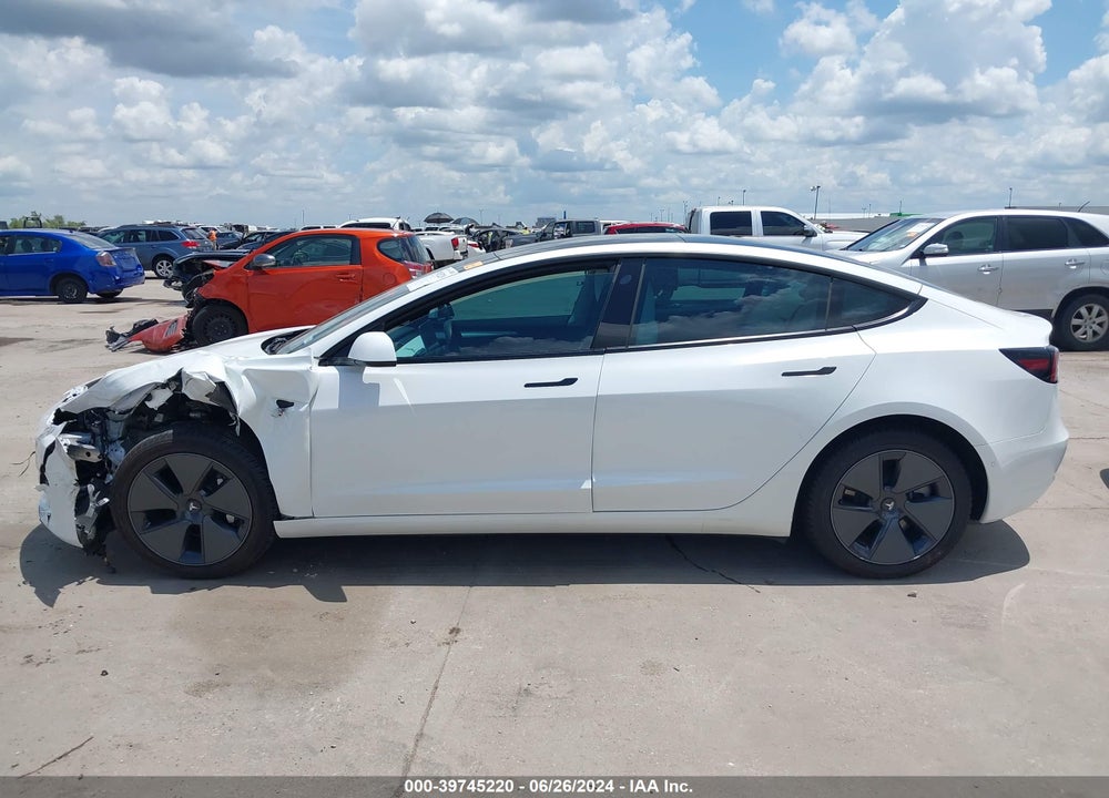 2021 TESLA MODEL 3 STANDARD RANGE PLUS REAR-WHEEL DRIVE VIN: 5YJ3E1EAXMF084924