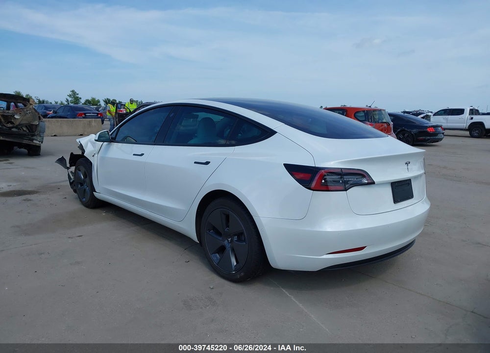 2021 TESLA MODEL 3 STANDARD RANGE PLUS REAR-WHEEL DRIVE VIN: 5YJ3E1EAXMF084924