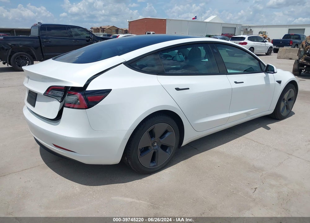2021 TESLA MODEL 3 STANDARD RANGE PLUS REAR-WHEEL DRIVE VIN: 5YJ3E1EAXMF084924