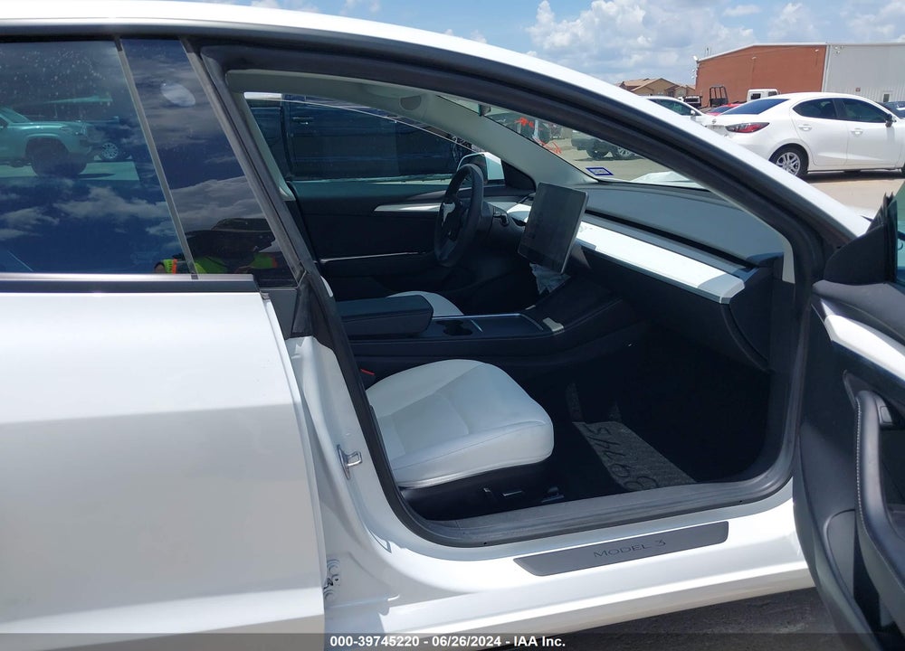 2021 TESLA MODEL 3 STANDARD RANGE PLUS REAR-WHEEL DRIVE VIN: 5YJ3E1EAXMF084924