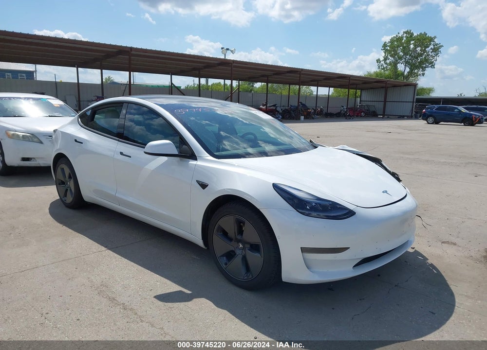 2021 TESLA MODEL 3 STANDARD RANGE PLUS REAR-WHEEL DRIVE VIN: 5YJ3E1EAXMF084924