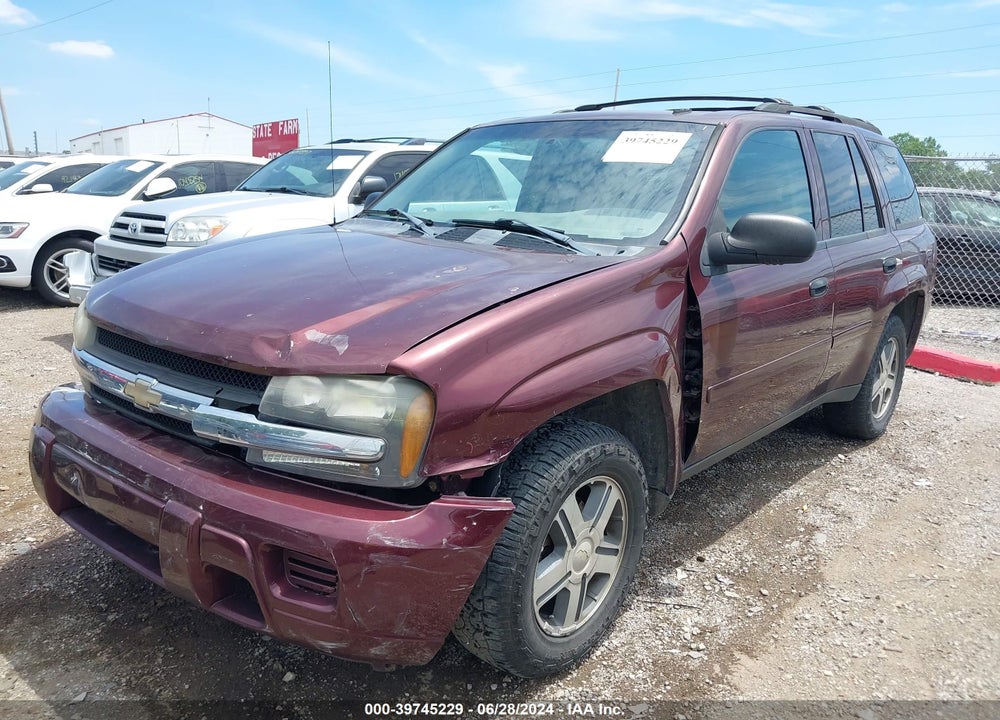 2006 CHEVROLET TRAILBLAZER LS VIN: 1GNDT13S762226925