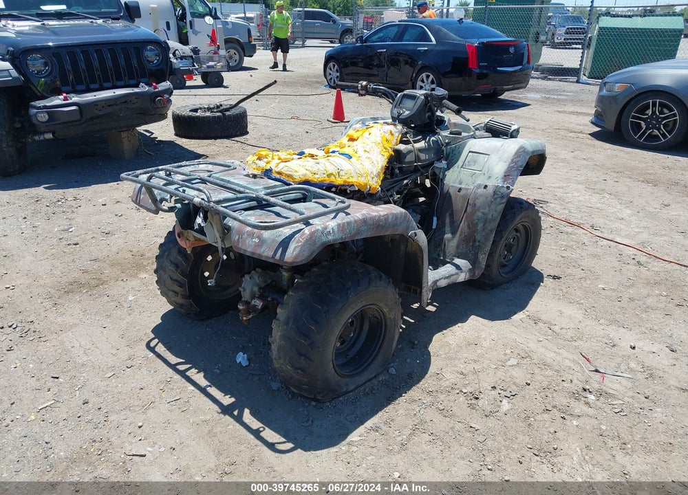 2015 HONDA TRX420 FM VIN: 1HFTE4016F4100576