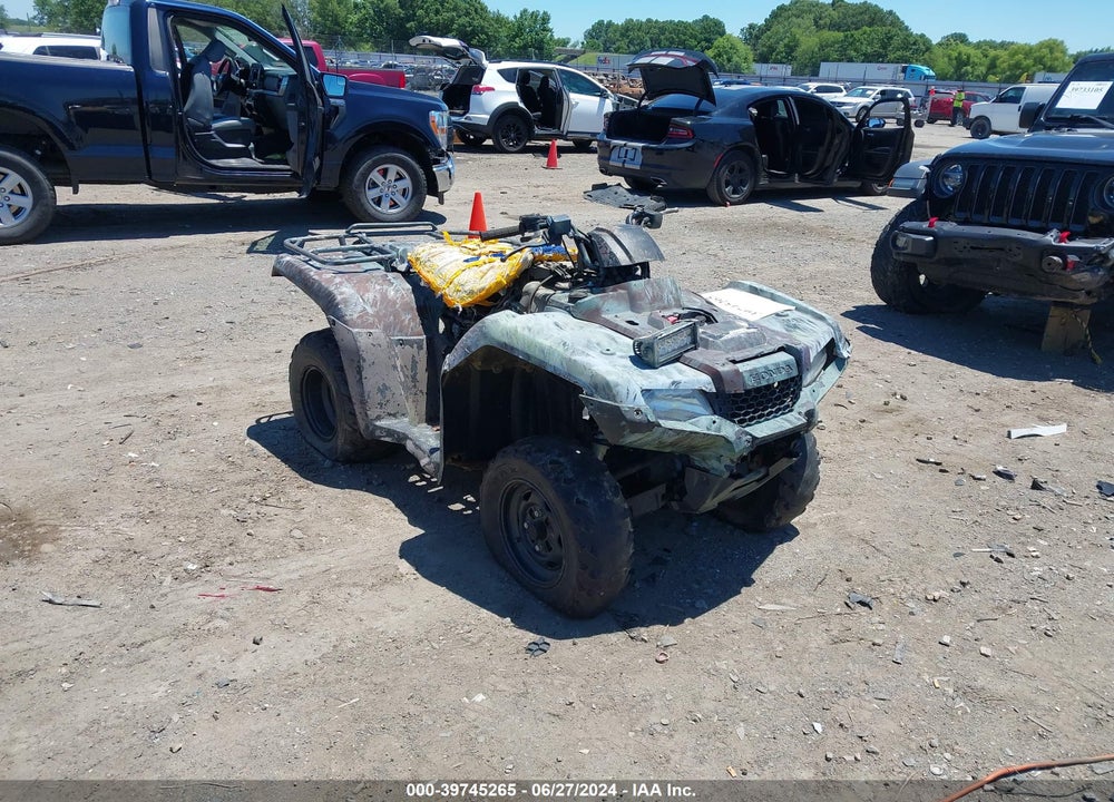 2015 HONDA TRX420 FM VIN: 1HFTE4016F4100576