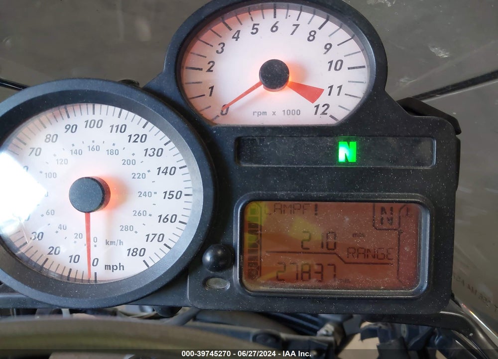 2006 BMW K1200 R VIN: WB10594016ZN55606