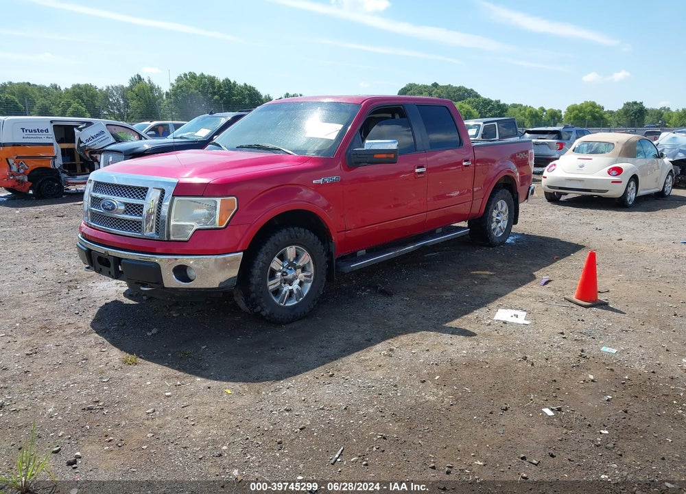 2011 FORD F-150 LARIAT VIN: 1FTFW1EF5BKD42952