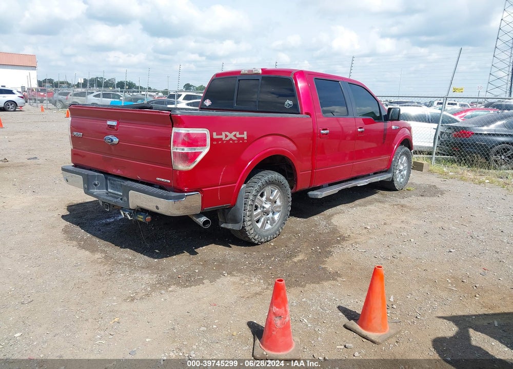 2011 FORD F-150 LARIAT VIN: 1FTFW1EF5BKD42952