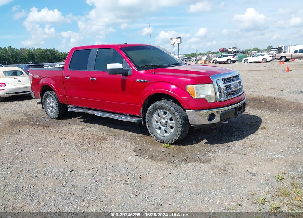 2011 FORD F-150 LARIAT VIN: 1FTFW1EF5BKD42952