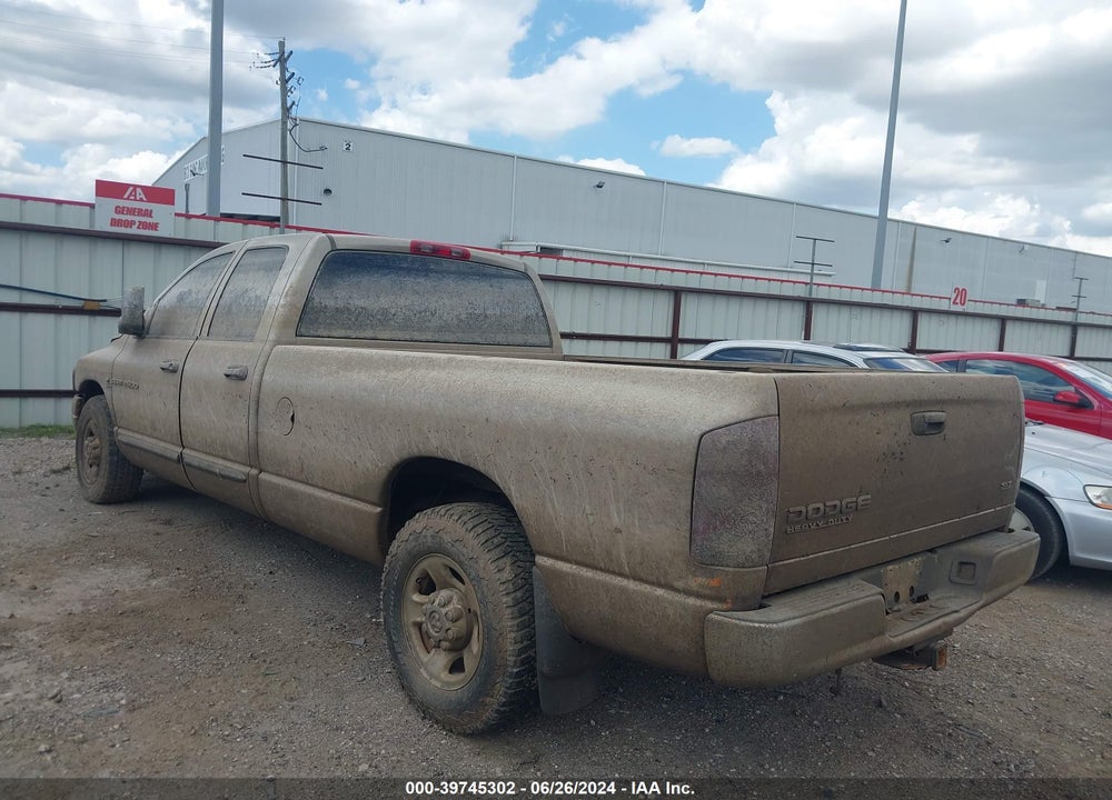 2004 DODGE RAM 2500 SLT/LARAMIE VIN: 3D7KA28C04G247848