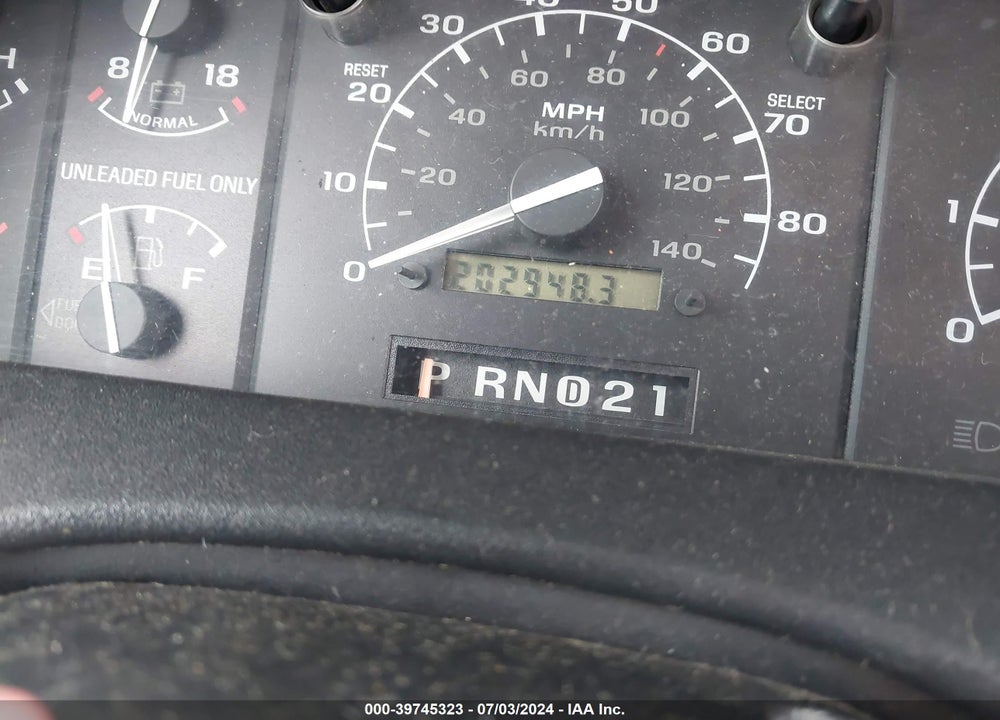 1992 FORD F150 VIN: 1FTEF14N8NKB24481