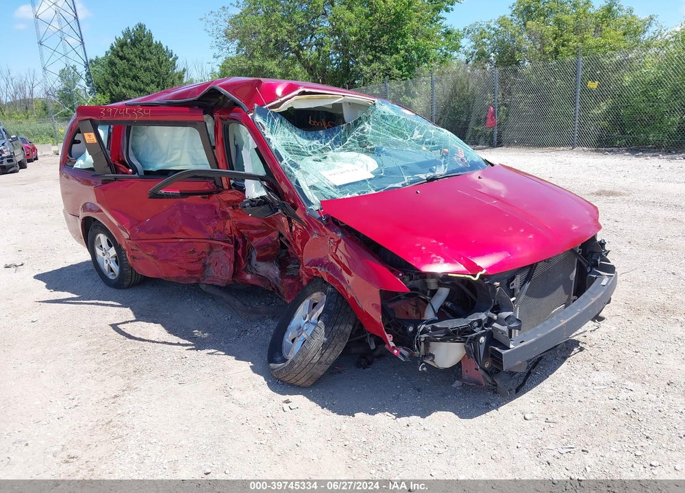 2009 DODGE GRAND CARAVAN SE VIN: 1D8HN44E69B511345