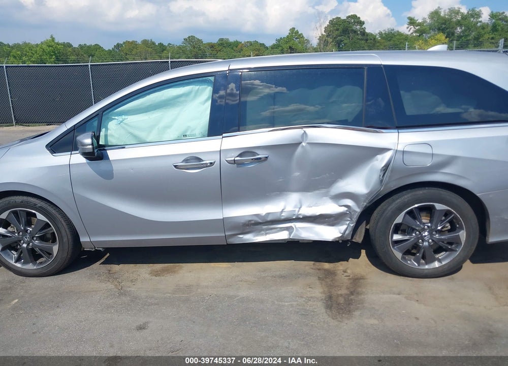 2023 HONDA ODYSSEY ELITE VIN: 5FNRL6H94PB002351