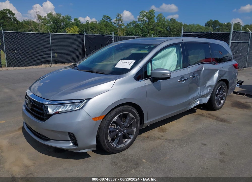 2023 HONDA ODYSSEY ELITE VIN: 5FNRL6H94PB002351