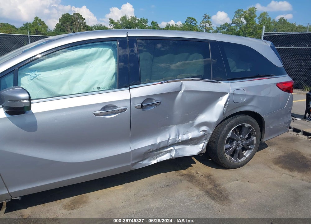 2023 HONDA ODYSSEY ELITE VIN: 5FNRL6H94PB002351