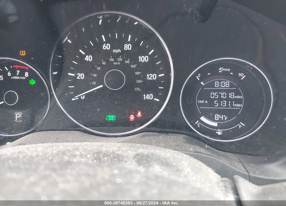 2018 HONDA HR-V LX VIN: 3CZRU5H32JM712705