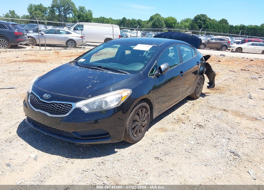 2016 KIA FORTE LX VIN: KNAFK4A60G5542515