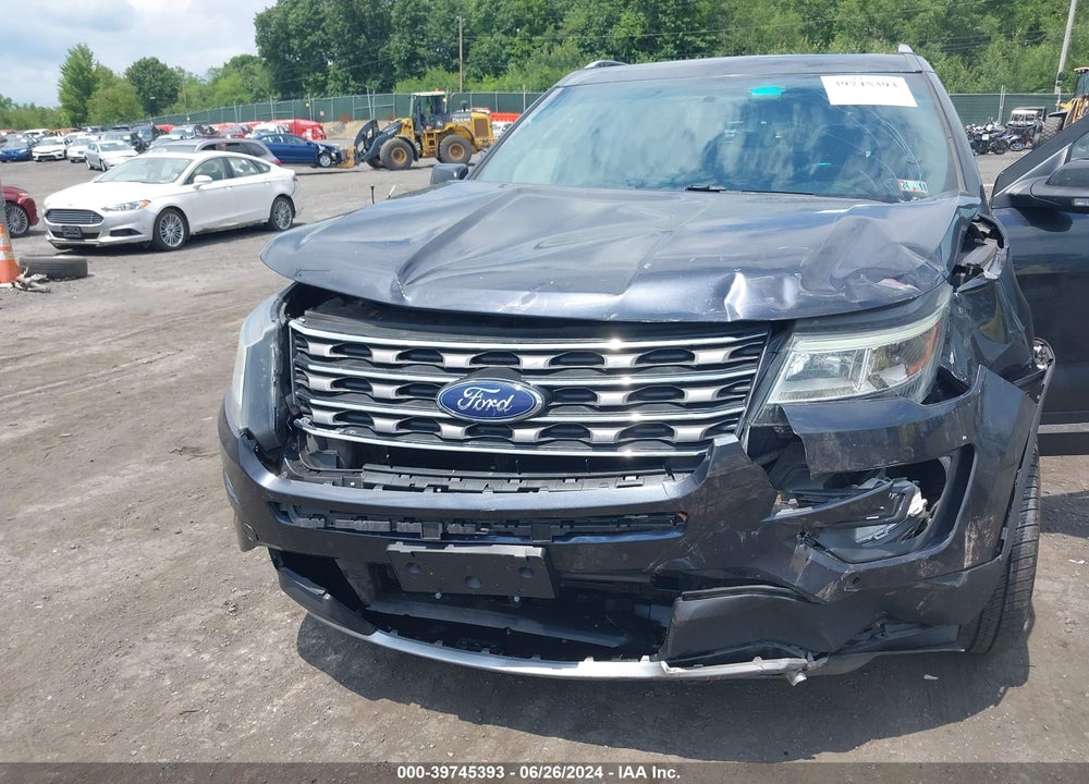2017 FORD EXPLORER XLT VIN: 1FM5K8D86HGA83463