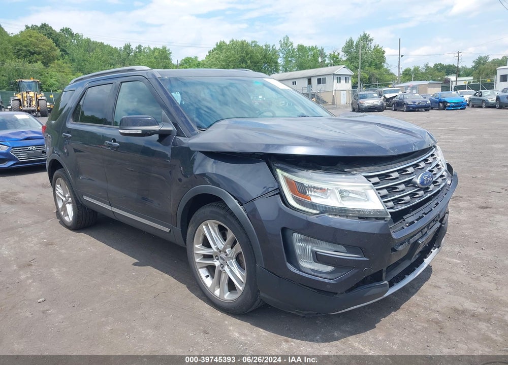 2017 FORD EXPLORER XLT VIN: 1FM5K8D86HGA83463