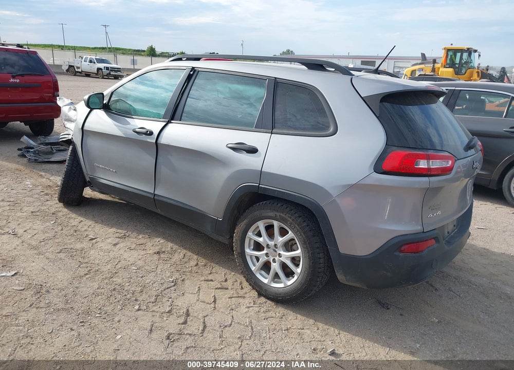 2015 JEEP CHEROKEE SPORT VIN: 1C4PJMAB9FW778645