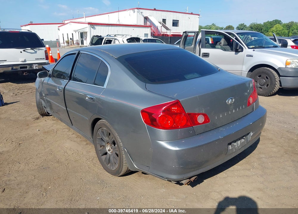 2006 INFINITI G35X VIN: JNKCV51F06M617462