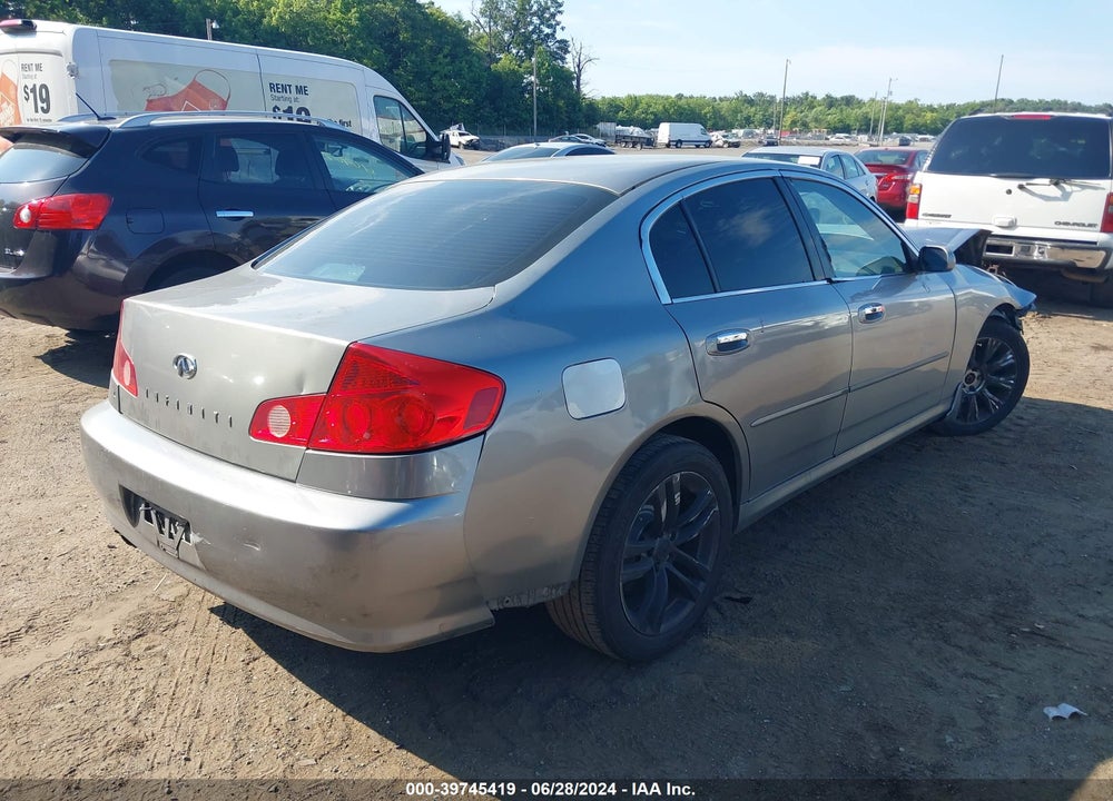 2006 INFINITI G35X VIN: JNKCV51F06M617462