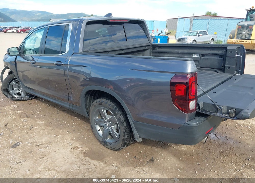 2023 HONDA RIDGELINE RTL VIN: 5FPYK3F59PB045894