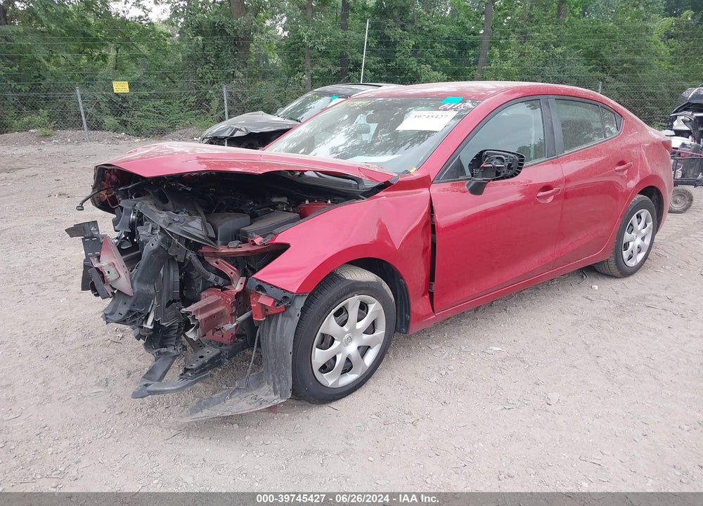 2016 MAZDA 3 I SPORT VIN: 3MZBM1T76GM299963