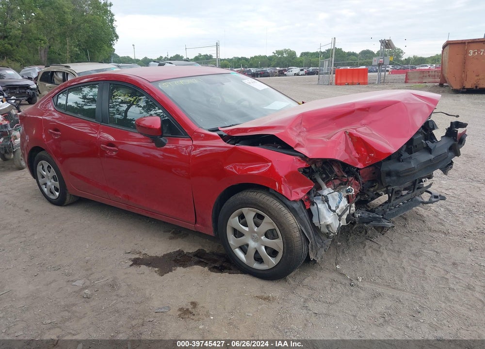 2016 MAZDA 3 I SPORT VIN: 3MZBM1T76GM299963