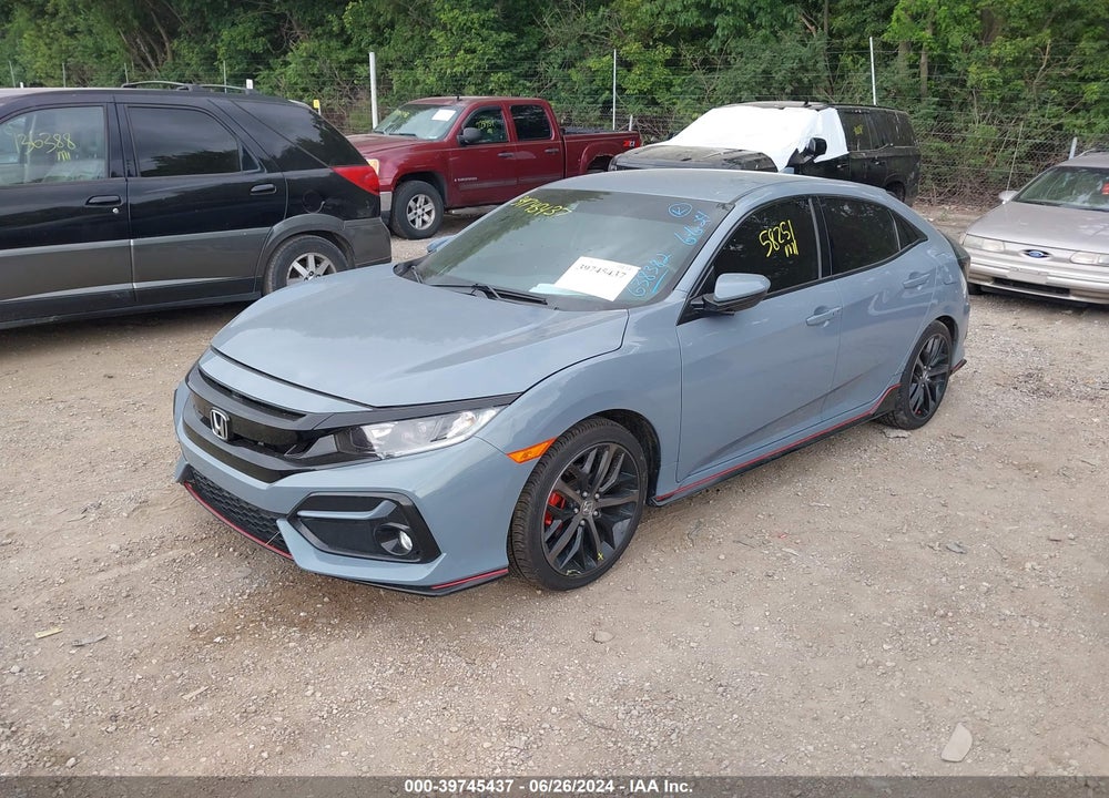 2021 HONDA CIVIC SPORT VIN: SHHFK7H48MU220531