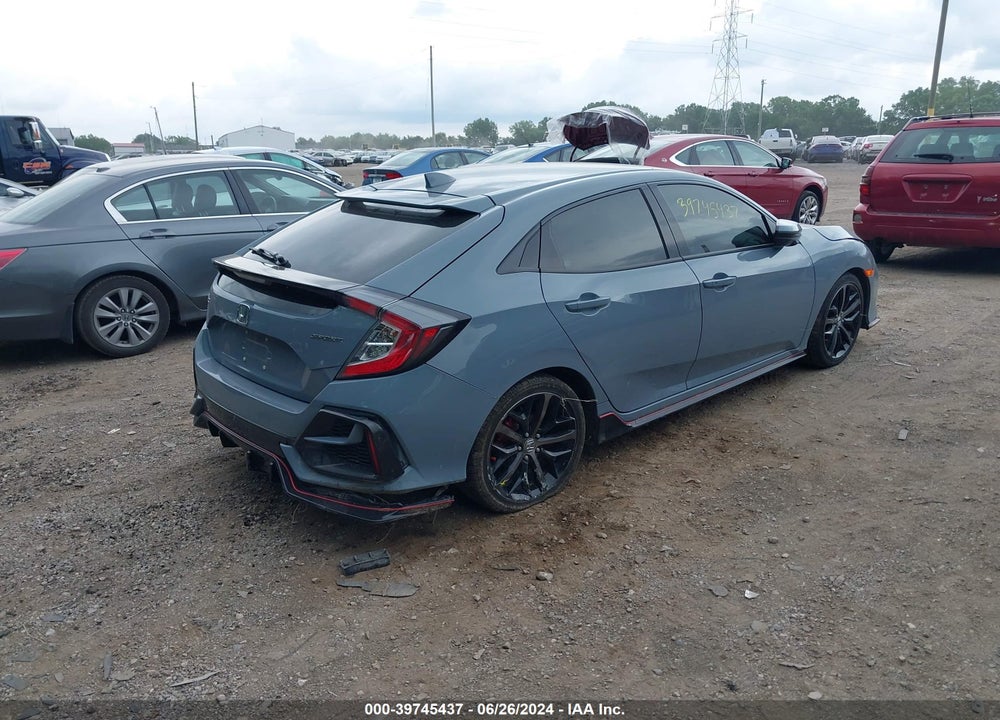 2021 HONDA CIVIC SPORT VIN: SHHFK7H48MU220531