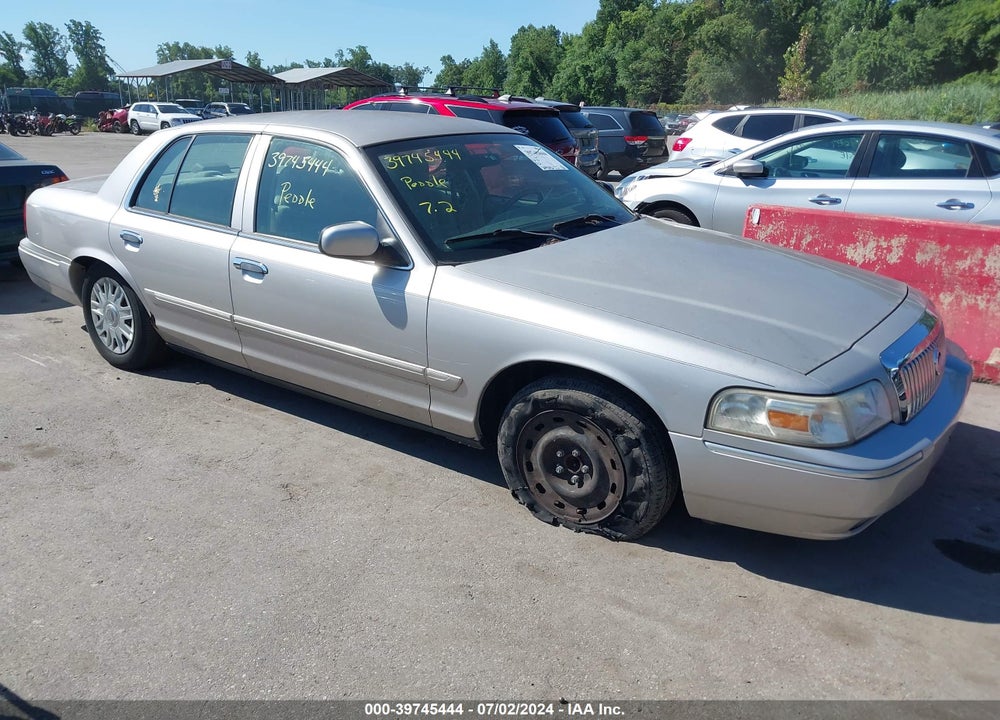 2008 MERCURY GRAND MARQUIS GS VIN: 2MEFM74V18X607436