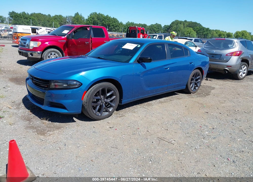 2020 DODGE CHARGER SXT RWD VIN: 2C3CDXBGXLH228886