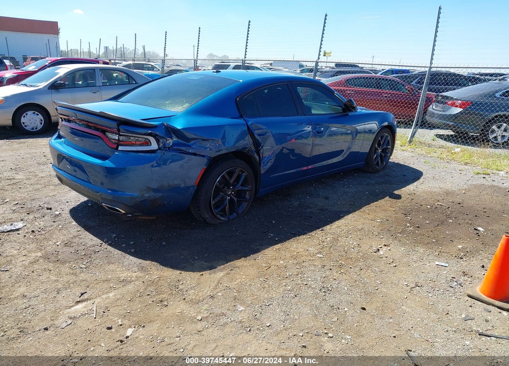 2020 DODGE CHARGER SXT RWD VIN: 2C3CDXBGXLH228886